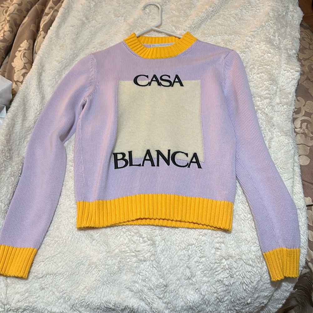 Casablanca
Colorblocked Sweater
Small
Lilac